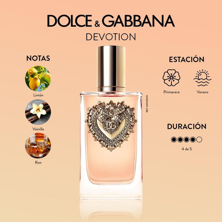 Dolce & Gabbana Devotion Perfume – 0.33 fl oz Travel Size New in Box