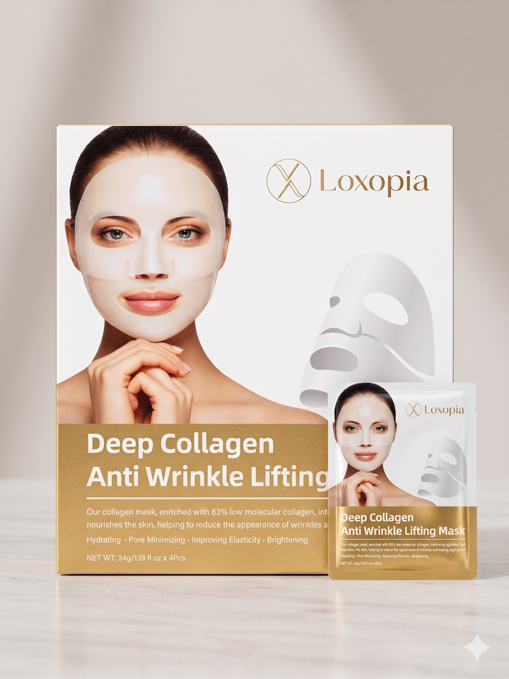 Deep Collagen Anti Wrinkle Lifting Mask x4