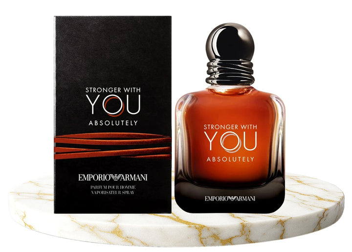 Stronger With You Absolutely by Giorgio Armani Eau de Parfum Spray 3.3 oz (100ml) – New in Box