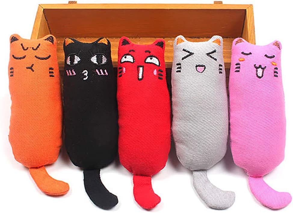 5Pcs Catnip Toy, Cat Chew Toy Bite Resistant Catnip Toys for Cats - Image 2