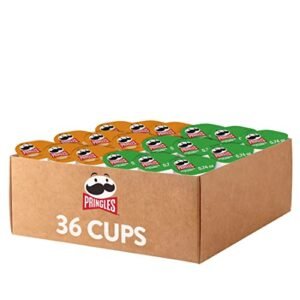 Pringles Potato Crisps Chips, Snack Stacks, Lunch Snacks, Office and Kids Snacks, Variety Pack (36 Cups)